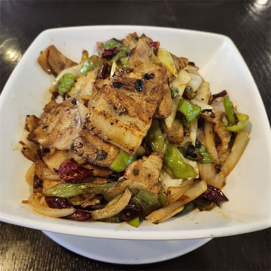Spicy Pork Belly Rice Bowl 回锅肉饭